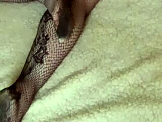 i woke up to hot cum dripping on my sexy ass in stockings and lingerie klaudiaambergirl