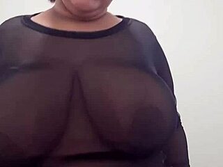 I interrupted my curvy ebony milf's reading with doggystyle action