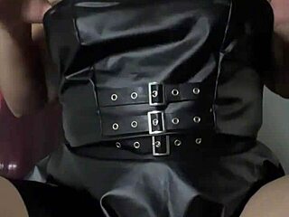 brunette latina slave astarioth follows femdom joi for humiliating anal toy play and roleplay