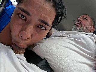 Meduzza the Naughty One from Salvador Gets in the Ride and Almost Takes It in the Ass