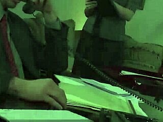 Petite 18+ brunette enjoys handling a juicy cock in this scene