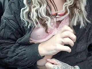 Dirty Mature Wife Whore Gives Husband Wet Blowjob And Oral Action In Car During Public Reality Scene