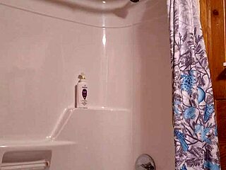 ever wondered about sneaky video capturing someone getting ready for a shower bath?