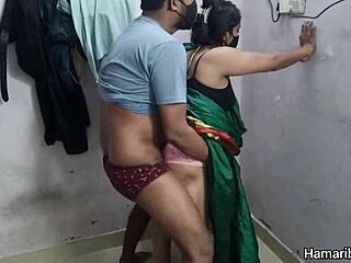 I feel so horny as this desi housewife takes my big cock in her sexy big ass for hardcore homemade fucking.