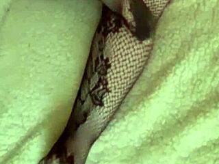 i woke up to hot cum dripping on my sexy ass in stockings and lingerie klaudiaambergirl