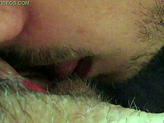 Amateur couple dives into BIG CLIT LICKING and sucking, leading to her huge squirting orgasm in close up.