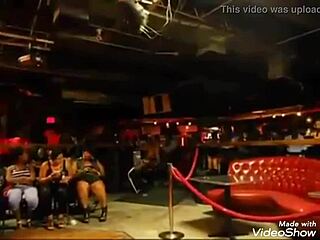 Can you swallow this huge cock at the wild outdoor orgy party?