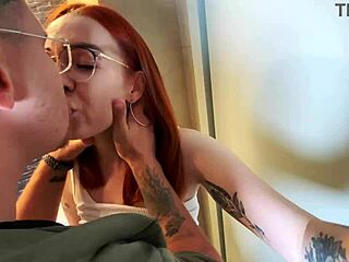 Unexpected Delight From Cute Redhead Girlfriend In Quickie Cowgirl Ride