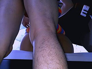 What happens when a shy redhead college student surprises her math teacher with passion at home