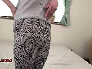 Oh wow, can this slim Asian babe really handle that intense POV blowjob and cumshot in our hot 3some?