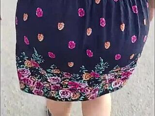 Puta Callejera Upskirt with Mature BBW MILF in Lingerie Licked by Young 18+ Student in Dorm Room