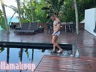 Exotic brazilian lesbians dive into wild pussy licking at rio de janeiro party.