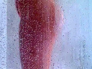 she displayed her curves gracefully in the steamy shower scene for adults only