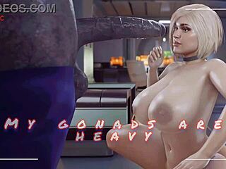 Darkseid Breeds Power Girl With Monster Cock Handjob And Creampie