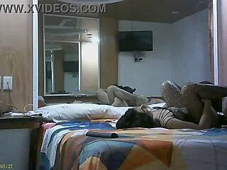 Can you cum inside me like my stepsister asks in this intriguing Mexican encounter?