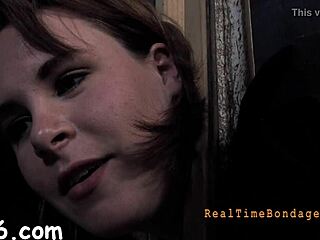 Clamped Hooters and Intensive Toy Shoveling for Submissive Slut in Rough Hardcore Session