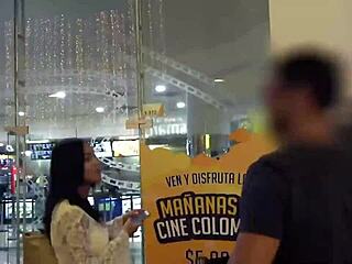 Skinny Amateur Latina Slut Gets Pussy Stretched In Rough Yoga Fuck With Monster Cock