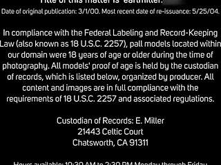 A juicy blonde moment in everyday life