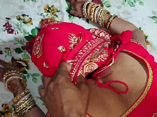 Jawani me bhabhi ne devar se chudai with pussy licking and creampie in bedroom.