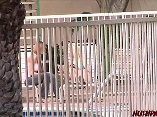 Lisa Discovers Angie's Savage Side In Strapon Doggystyle And Pussy Licking Lesbian Action