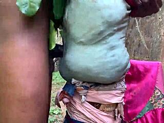 Hottest Black Slut Takes Huge Cock for Chubby Creampie