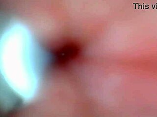 hey, check out this endoscope camera capturing a guy's ejaculation moment up close