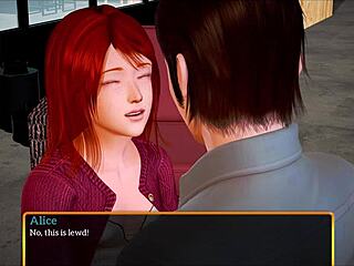 Brunette and Redhead Women with Big Tits in Ongoing Series Episode 362