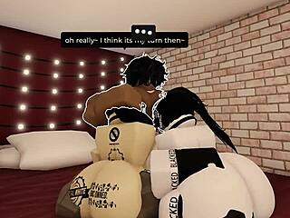 hey, that bbc is dominating in this wild threesome action