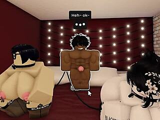 hey, that bbc is dominating in this wild threesome action