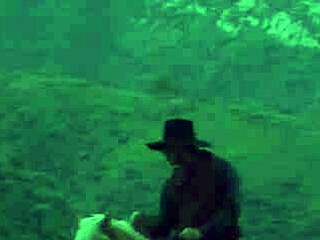 Whoa, Brooke Ballentyne is getting it on with that ranch hand outdoors by the fire 😏