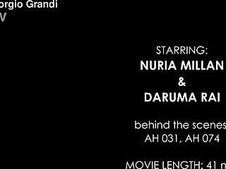 hey, check out this behind the scenes with gangbang gaping, deepthroat, and anal fisting on nuria millan