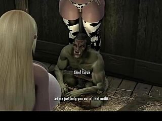 I... uh, love those big tits on chubby elves and orcs riding wildly!