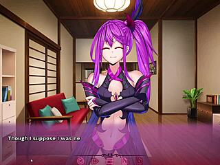 Gameplay walkthrough of visual novel Mahou Mating 2, diving into DIE QUELLE IHRER MACHT with engaging story elements.