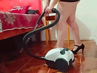i caught my cheating husband fucking the maid while she vacuums in our bedroom