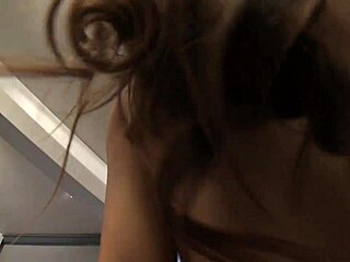 asian college coed facial