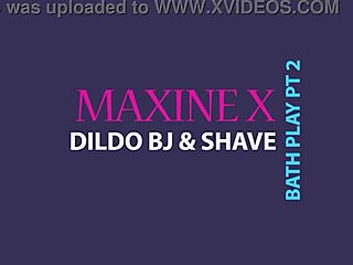 hey, join asian beauty maxine x for a steamy bubble bath with some relaxing pussy play