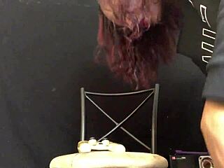 Hey, why is this ebony thot toying her pussy and asshole during the game?