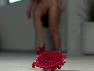 4k Hot Footfetish Crushing Fruits With Bare Feet And High Heels In Amateur Solo Fetish Fun