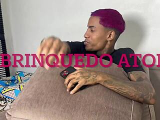 Hey, my bi friend brought his nympho pal for wild group action with cock sucking and ass licking