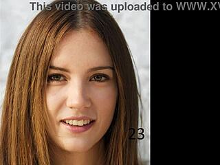 Mistress kittiwips hogties and humps submissive hubby with strapon domination in french audio joi.