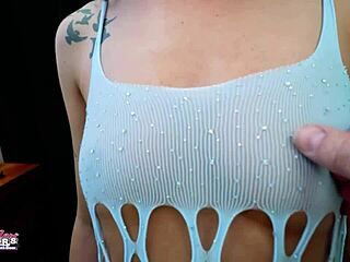 I Feel So Horny As Slim Brunette Mercedez Toys Her Pussy And Sucks Cock Passionately For Swallow