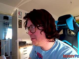 British amateur tricked into first-time blowjob and facial cumshot