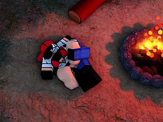 Roblox Yi Xi And Masked Guy Fucking Hard In Public Park Creampie!