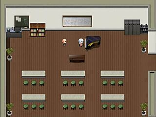 Entering the gym and fucking the college cheerleader with huge tits in psychics app academy part 4.