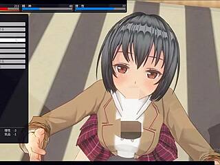 Isn't It Teasing How This Boyish Uniform Maid Delivers Intense Service With Deep Blowjob And Creampie?