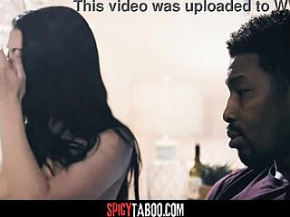 Horny widow asks black guy to impregnate her pussy with creampie