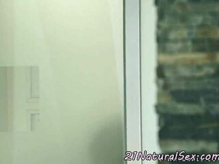 Classy model rides lover's cock deeply in romantic cowgirl