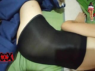 Neighbor sneaks in for oral fun when husband is away