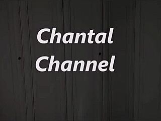 Why is chantalchannel doing a free strip tease spreading her wet pussy in lingerie