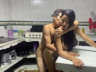 Stepdad seduced me while I was lying down and we ended up fucking hard!